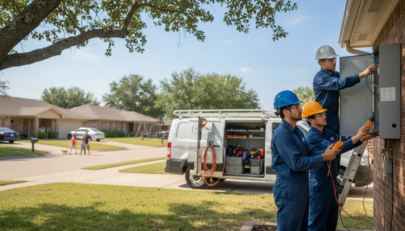 Certified electrician providing emergency electrical services in Cedar Point, IL